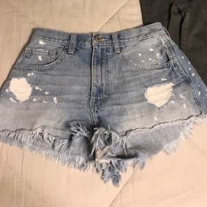 Hollister high waist shorts
